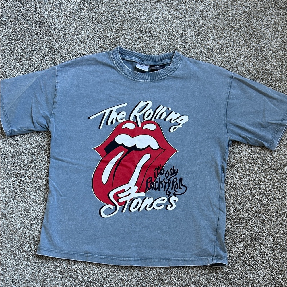 Zara Kids Rolling Stones Graphic Tee Size 9/10